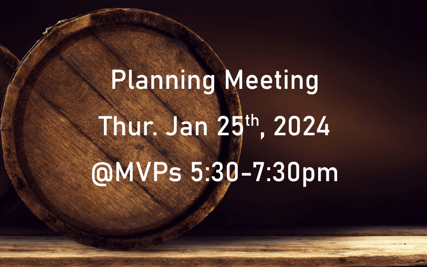 Planning meeting and Woodford Reserve Bottle Pickup