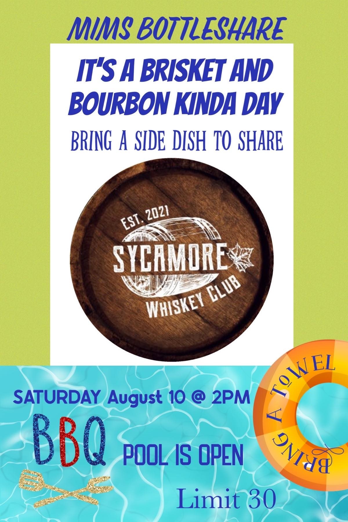 Bottle Share, Pot luck, and Pool Party - Mims Edition