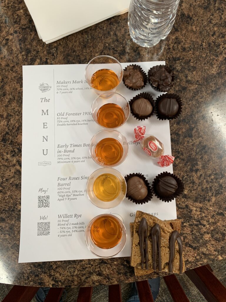 Bourbon and Chocolate Tasting (2025)