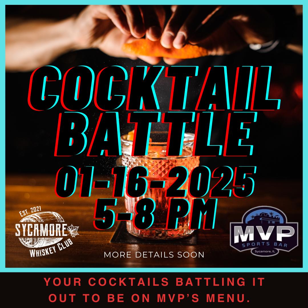 Drink Local Event feat. MVP Cocktail Competition!